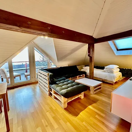 Cosy Roof Flat Close Lausanne Center - Es Prilly