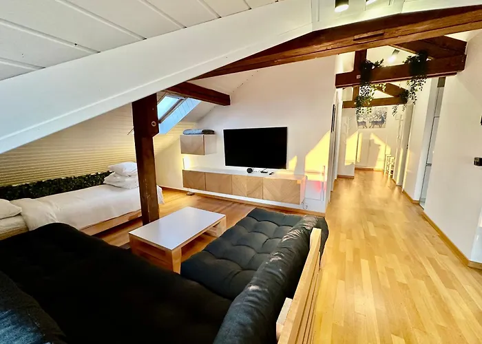 Apartment Cosy Roof Flat Close Lausanne Center - Es *