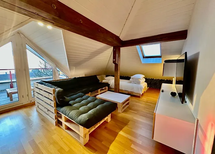 Cosy Roof Flat Close Lausanne Center - Es Apartament Prilly